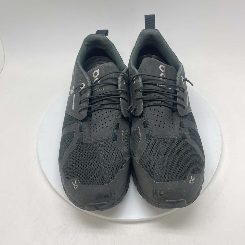 On Cloud 5 Sneakers Womens 10.5 19.99986 Black Waterproof Running Gym Shoes - Picture 2 of 13